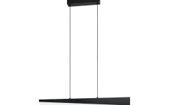 Avlånga Taklampor-Eglo Isidro Taklampa LED 3000K 27W Svart
