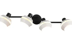 Avlånga Takspotlights|Takspot Med Minst 4 Lampor-Reality Isla Spotlight 4-delad E14 varmgrå/mattsvart