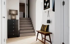 Bordslampor < By Rydens Isquare Bordslampa 50cm Svart