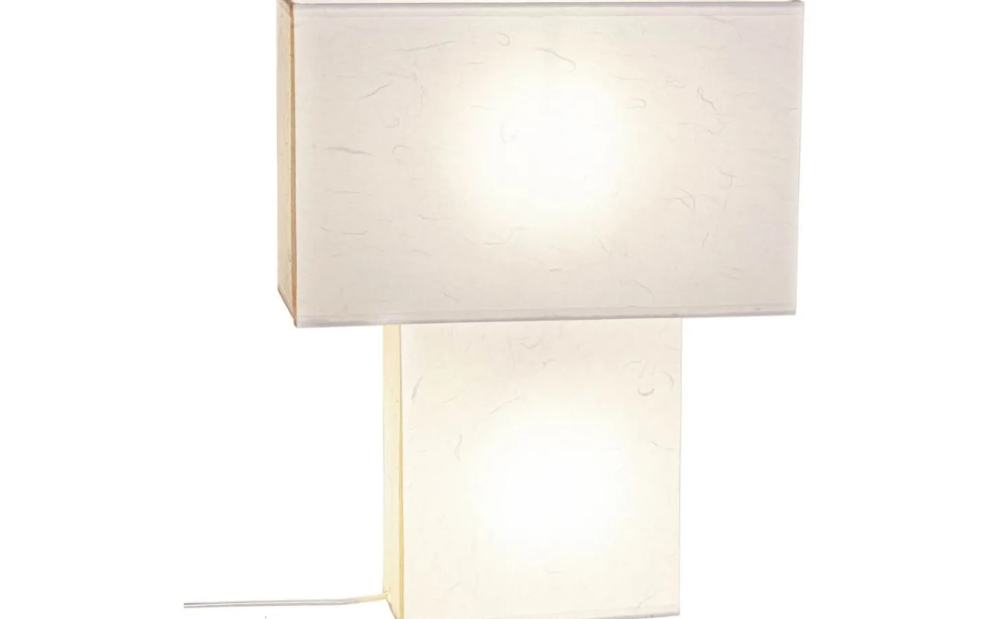 Bordslampor-By Rydens Isquare Bordslampa 50cm Vit