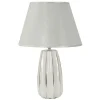 Bordslampor < Mauro Ferretti Italiano Bordslampa 45cm Vit/Silver