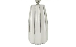 Bordslampor < Mauro Ferretti Italiano Bordslampa 45cm Vit/Silver
