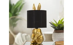 Bordslampor-Mauro Ferretti Ivo Bordslampa Kanin 43cm Guld/Svart