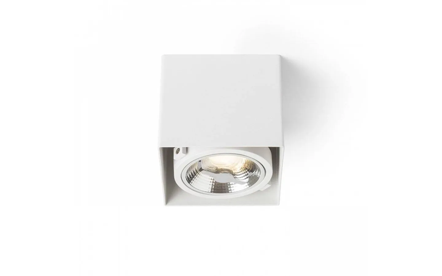 Takspot Med 1 Lampa-Rendl James I Takspotlight 15cm LED 15W 3000K Matt Vit