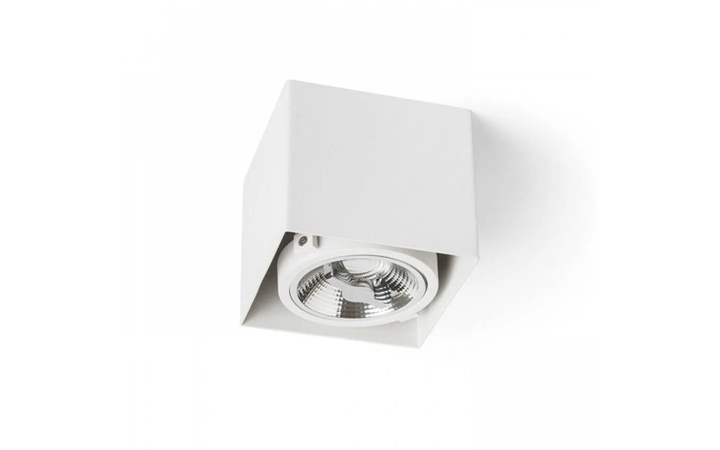 Takspot Med 1 Lampa-Rendl James I Takspotlight 15cm LED 15W 3000K Matt Vit