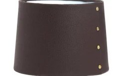 Enfärgade Runda Lampskärmar < PR Home Jane Lampskärm Ø25cm Läderlook