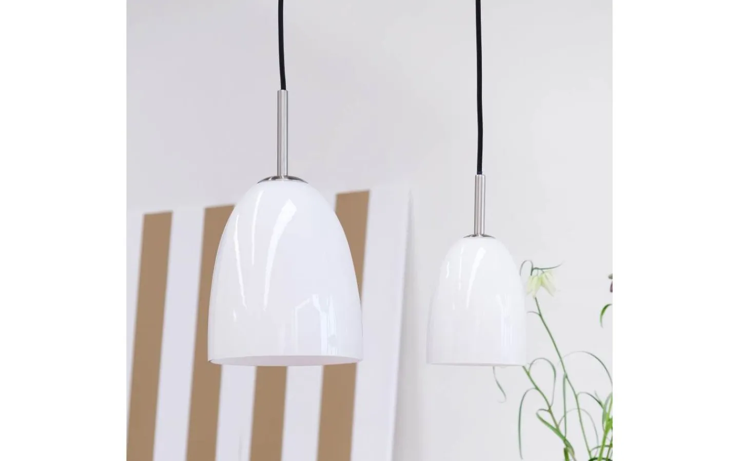 Fönsterlampor < Dyberg Larsen Jazz Fönsterlampa 12cm Opal/Borstad Stål