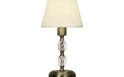 Bordslampor-Aneta Johanna Bordslampa 30cm Antik/Vit