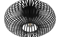 Plafonder-Trio Lighting Johann Plafond 40cm E27 mattsvart