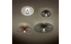 Plafonder-Trio Lighting Johann Plafond 30cm E27 mattsvart