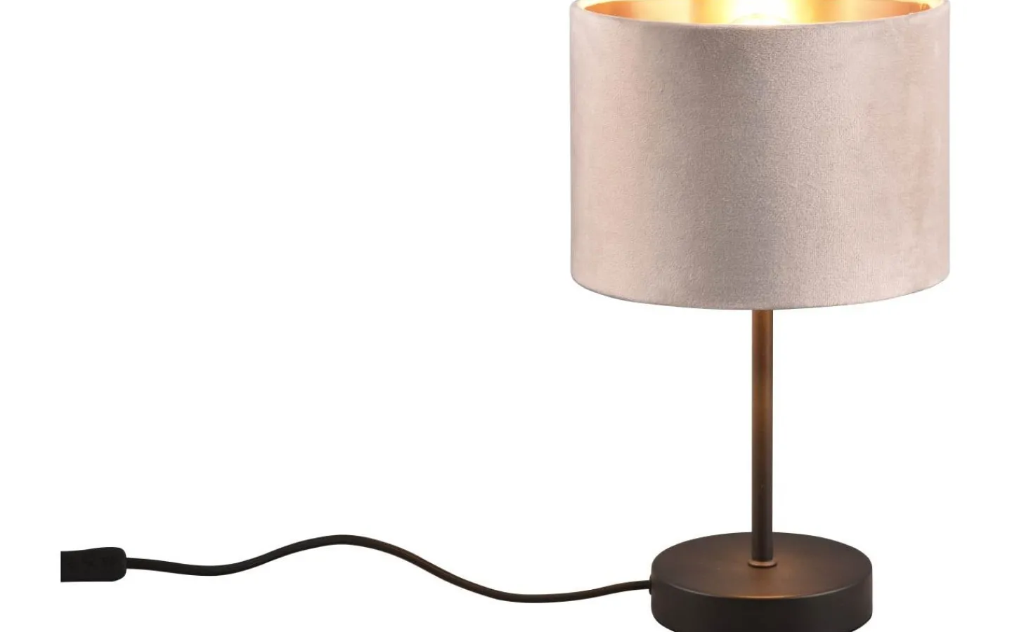 Bordslampor-Trio Lighting Julieta Bordslampa E27 beige