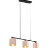 Avlånga Taklampor < Trio Lighting Julieta hänge 3-st E14 beige