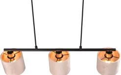 Avlånga Taklampor < Trio Lighting Julieta hänge 3-st E14 beige