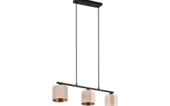Avlånga Taklampor < Trio Lighting Julieta hänge 3-st E14 beige