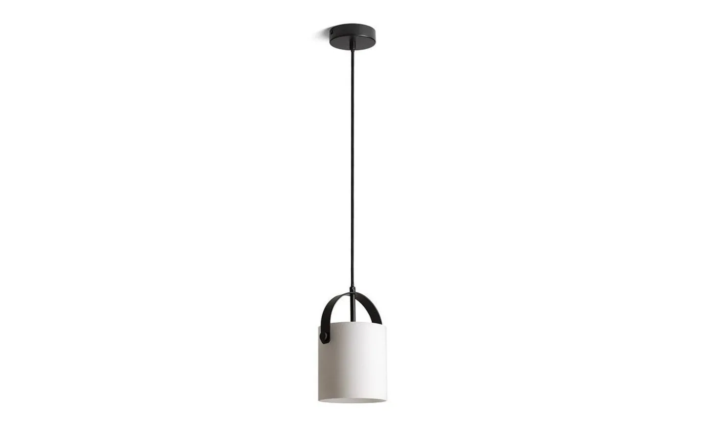 Fönsterlampor-Rendl Julietta Short Fönsterlampa 15cm Opalglas/Svart