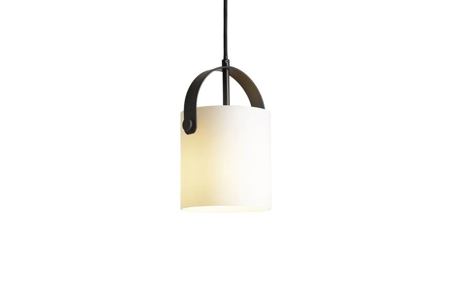 Fönsterlampor-Rendl Julietta Short Fönsterlampa 15cm Opalglas/Svart
