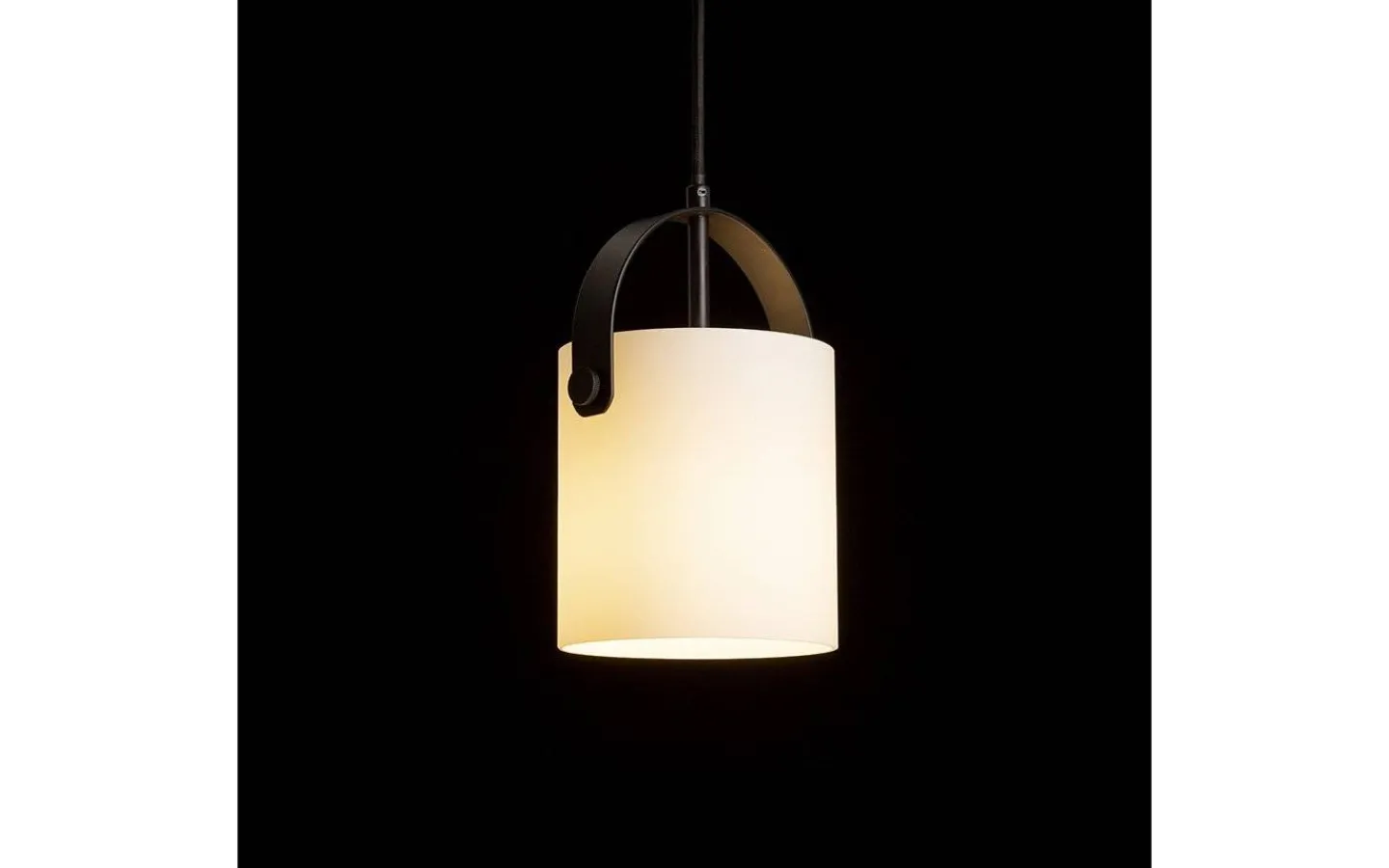 Fönsterlampor-Rendl Julietta Short Fönsterlampa 15cm Opalglas/Svart