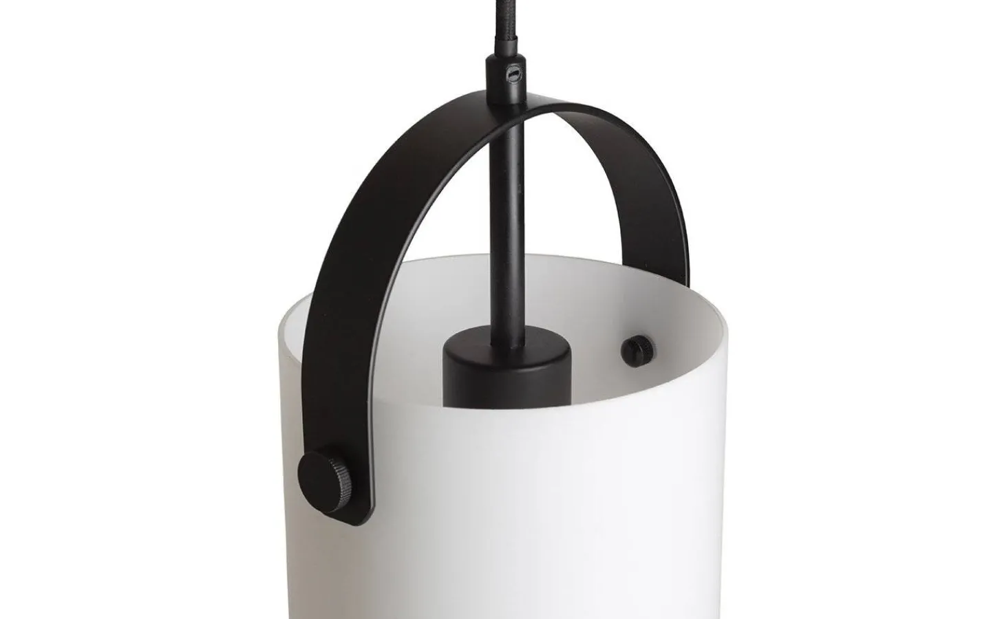 Fönsterlampor-Rendl Julietta Short Fönsterlampa 15cm Opalglas/Svart