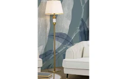 Golvlampor < Mauro Ferretti Jupiter Golvlampa 160cm Vit/Guld