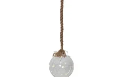 Inomhusdekorationer Batteri|Fönsterlampor < Star Trading Jutta Batteridriven Glasdekoration 15cm