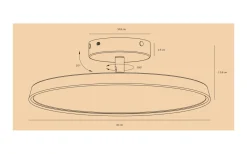 Hall & Trappa|Plafonder < Design for the people Kaito 2 Pro Plafond 30cm LED 3000K 15W Vit