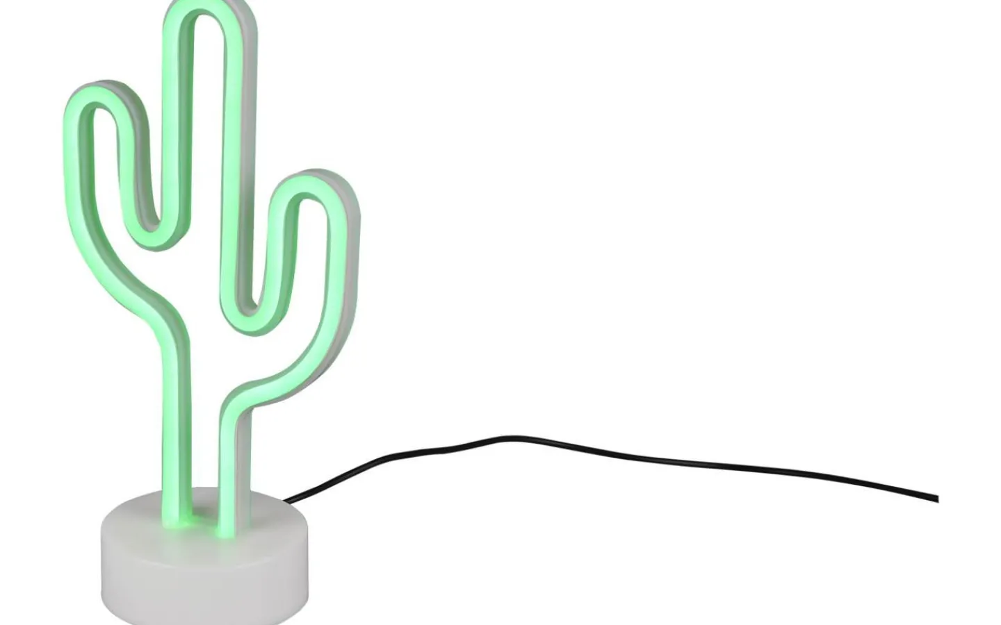 Barnrum|Bordslampor < Reality Kaktus Bordslampa LED vit