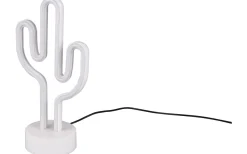 Barnrum|Bordslampor < Reality Kaktus Bordslampa LED vit