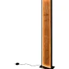 Golvlampor-Trio Lighting Kalea Golvlampa LED trä