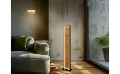 Golvlampor-Trio Lighting Kalea Golvlampa LED trä