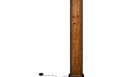 Golvlampor-Trio Lighting Kalea Golvlampa LED trä