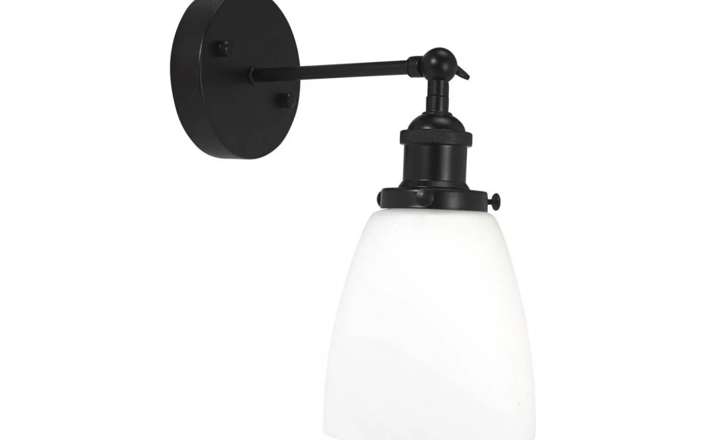 Kök & Matplats|Hall & Trappa-PR Home Kappa Vägglampa Svart/Opal