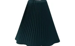 Toppringsskärmar-Hallbergs Karin Plisserad Toppringskärm Ø25cm Satin Grön