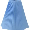 Toppringsskärmar-Hallbergs Karin Plisserad Toppringskärm Ø25cm Satin Grå