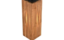 Lampetter < Trio Lighting Karuni Vägglampa E14 matt svart/trä