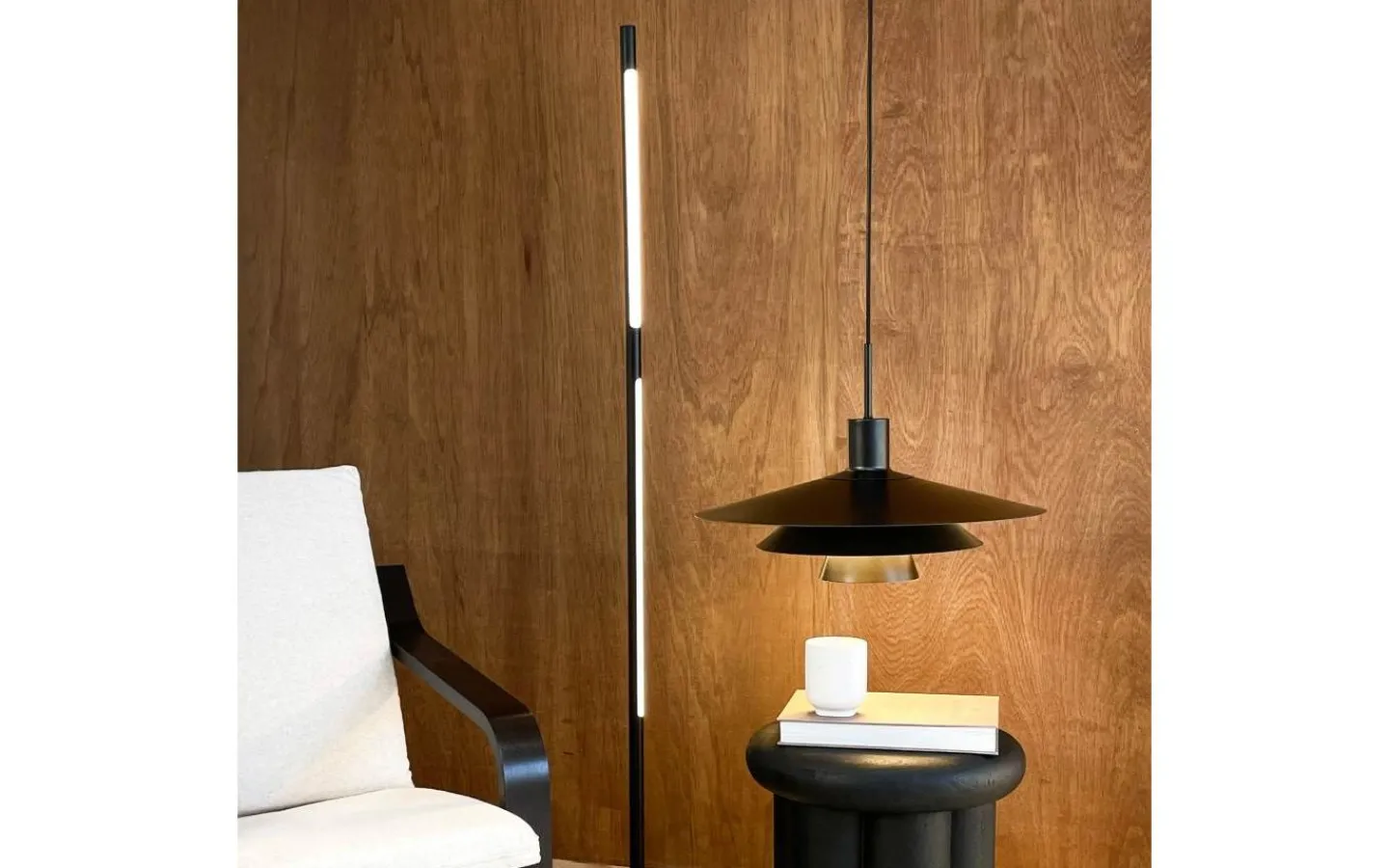 Stora Taklampor Ø50-69 Cm-Dyberg Larsen Kay Taklampa 50cm Svart