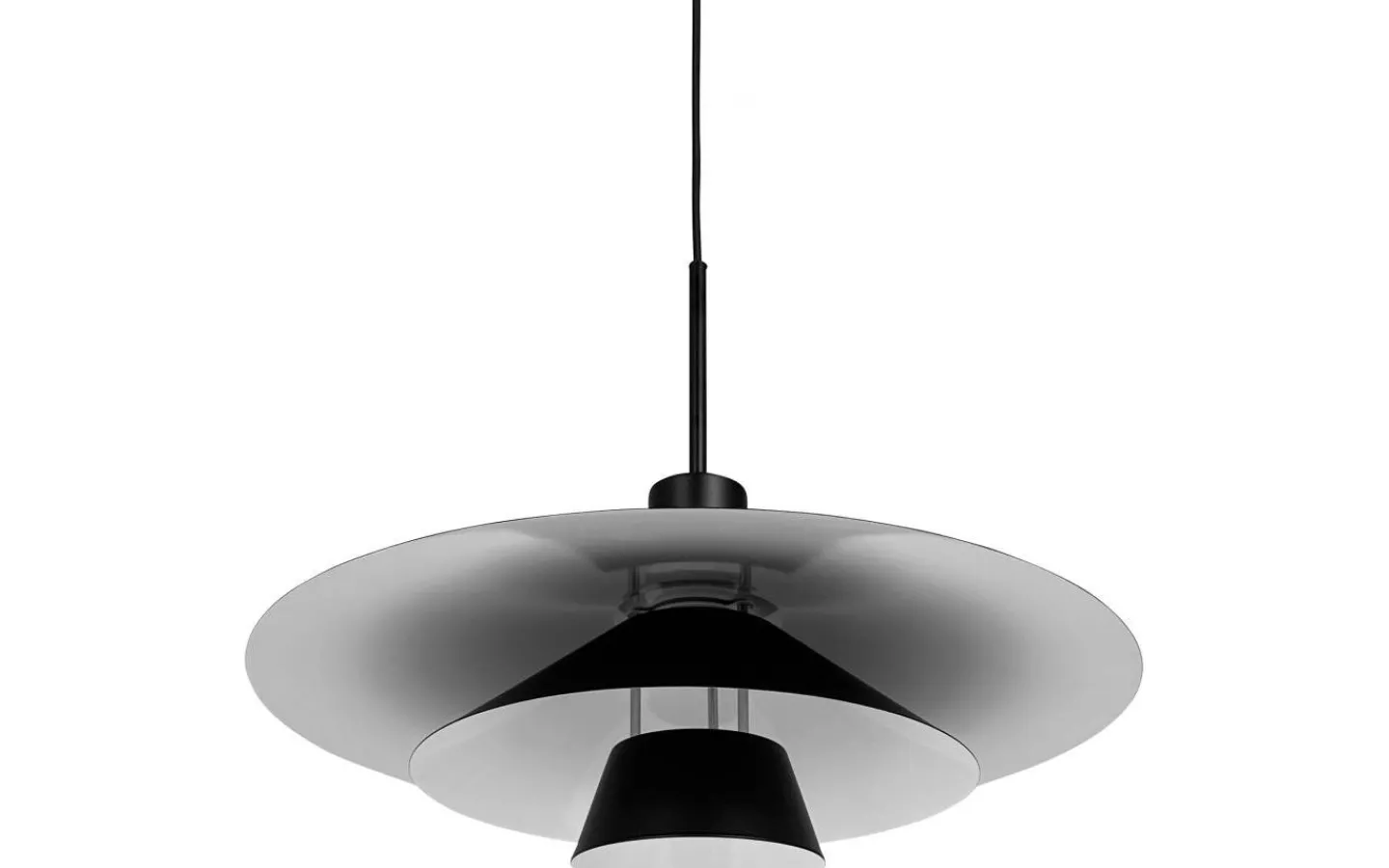 Stora Taklampor Ø50-69 Cm-Dyberg Larsen Kay Taklampa 50cm Svart