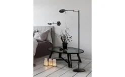 Läslampor-Trio Lighting Kazan Vägglampa LED mattsvart