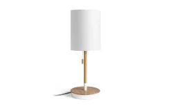 Sovrum|Lampfötter < Rendl Keith Lampfot USB Bok/Vit