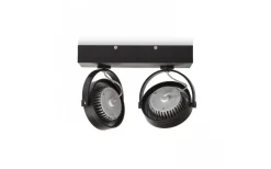 Avlånga Takspotlights|Takspot Med 2 Lampor-Rendl Kelly II Takspotlight Svart LED 2x12W 3000K