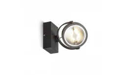 Takspot Med 1 Lampa < Rendl Kelly I Takspotlight Svart LED 12W 3000K