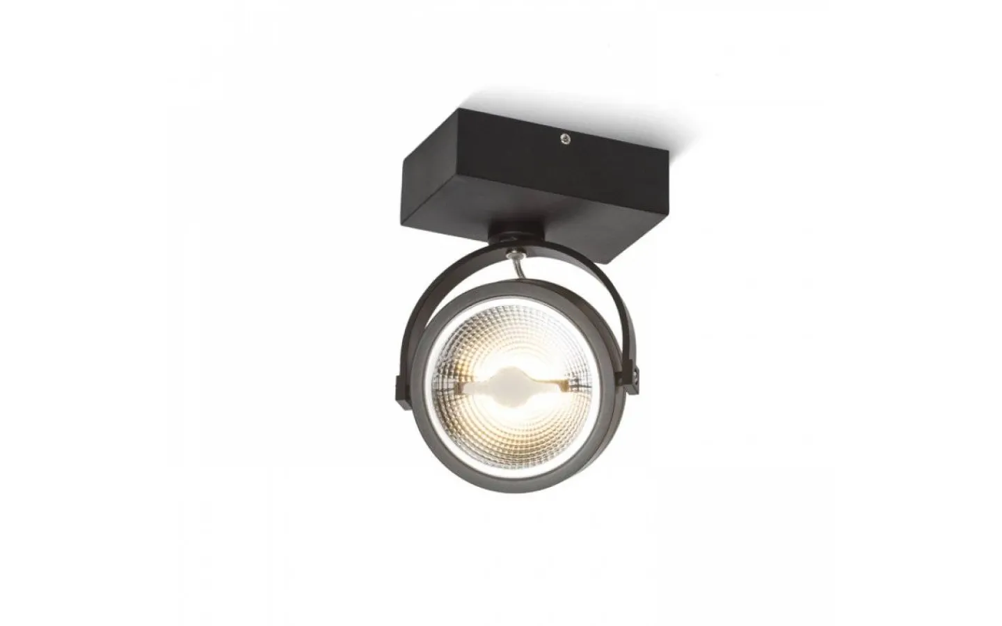 Takspot Med 1 Lampa < Rendl Kelly Takspotlight 14cm LED 12W 3000K Svart