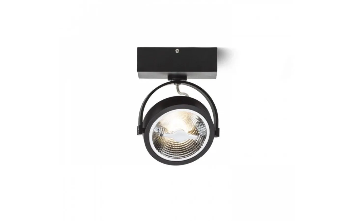 Takspot Med 1 Lampa < Rendl Kelly Takspotlight 14cm LED 12W 3000K Svart