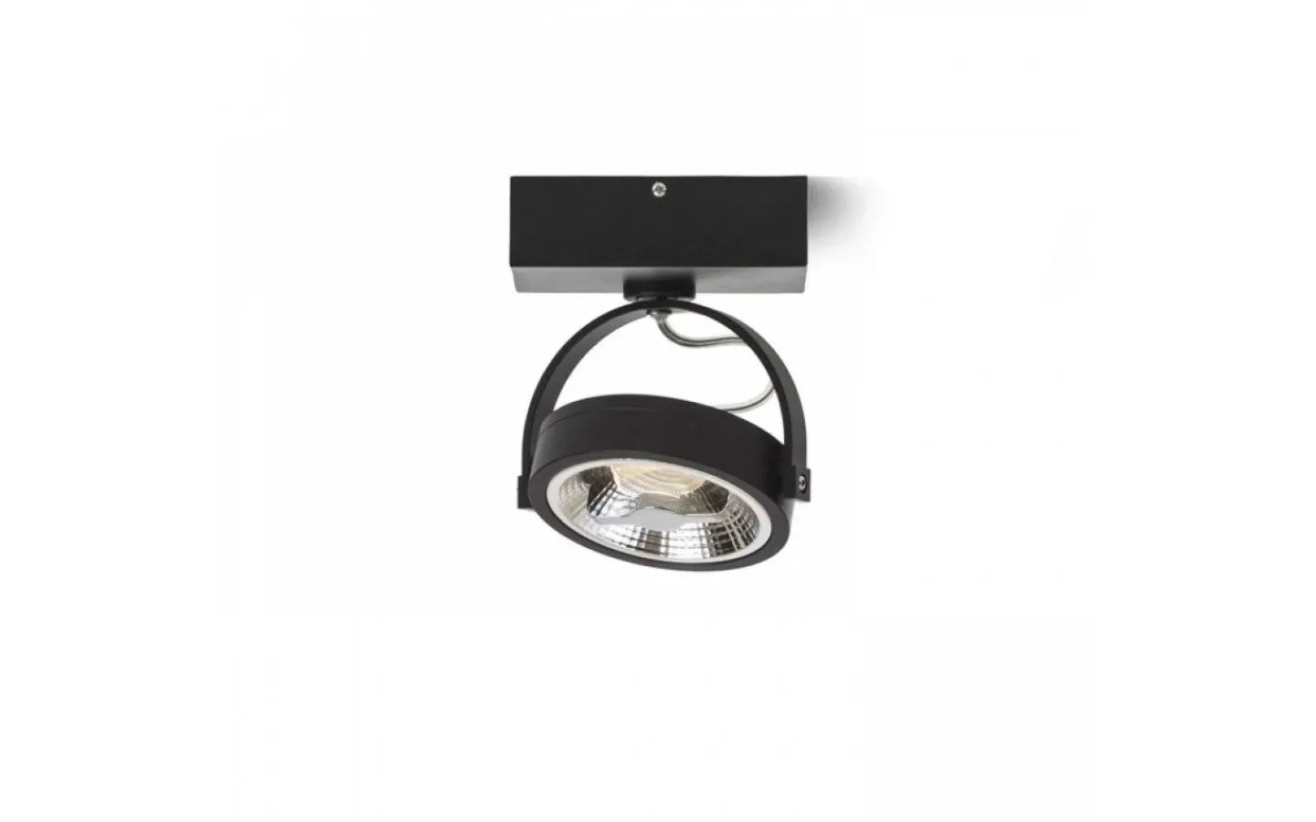 Takspot Med 1 Lampa < Rendl Kelly Takspotlight 14cm LED 12W 3000K Svart