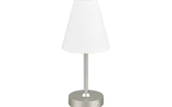 Uppladdningsbara Lampor Inomhus|Bordslampor-Reality Kenny Bordslampa LED borstat stål/vit uppladdningsbar