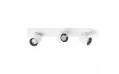 Takspot Med 3 Lampor < Rendl Kenny III Takspotlight 48cm Vit/Svart