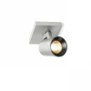Takspot Med 1 Lampa-Rendl Kenny I Takspotlight 11cm Aluminium/Svart