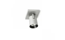 Takspot Med 1 Lampa-Rendl Kenny I Takspotlight 11cm Aluminium/Svart