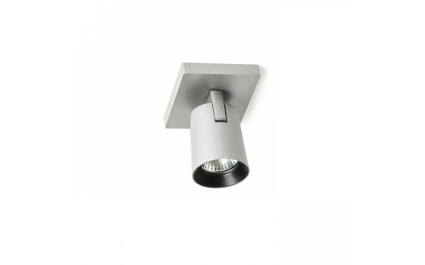 Takspot Med 1 Lampa-Rendl Kenny I Takspotlight 11cm Aluminium/Svart