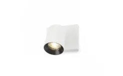 Takspot Med 1 Lampa-Rendl Kenny I Takspotlight 11cm Vit/Svart