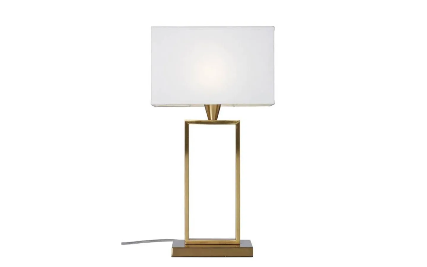 Vardagsrum|Sovrum-Cottex Kensington Bordslampa 51cm Mässing/Vit
